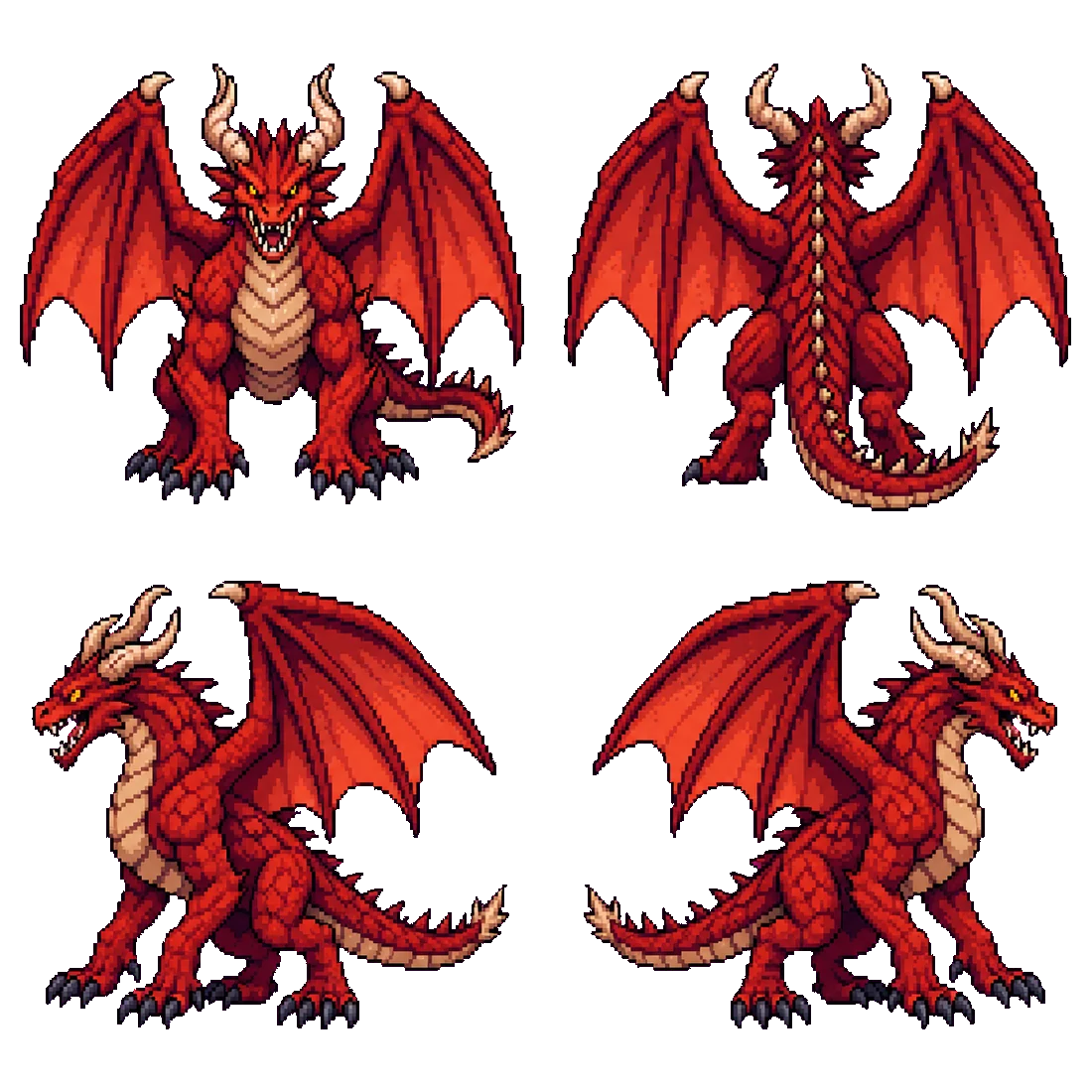 Character sheet: Red dragon