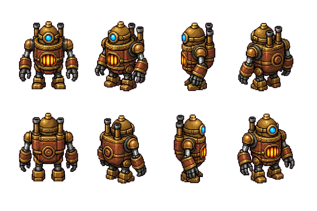 Character sheet: Steam golem